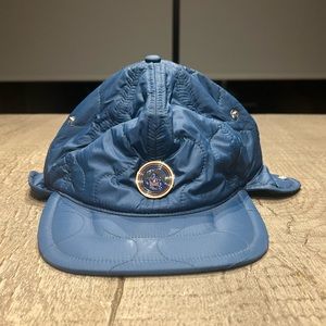KITH X Anchor quilted cap with flaps